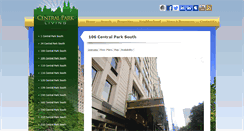 Desktop Screenshot of 106centralparks.com